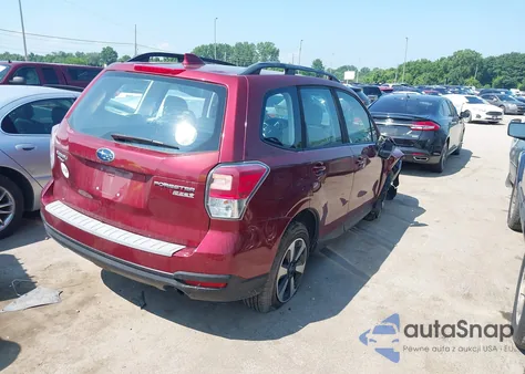 2017 Subaru Forester 2.5I from USA, damaged, VIN JF2SJABC3HH579406